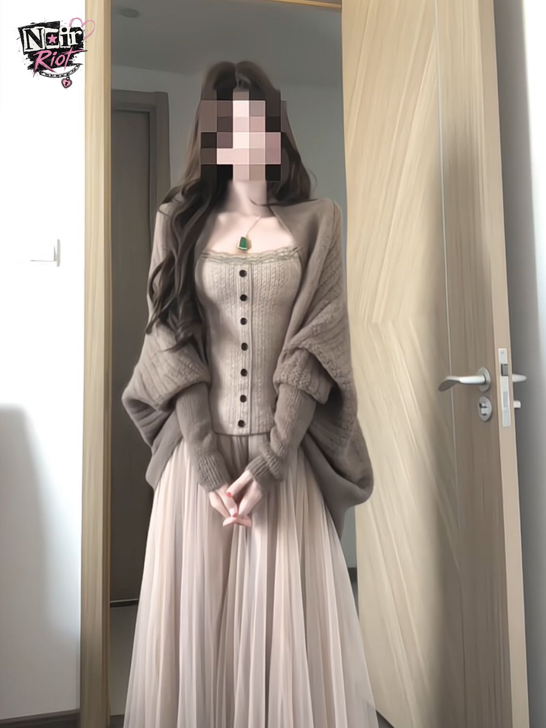 Champagne Cream Korean Elegant - Elastic Lace Trim review and price