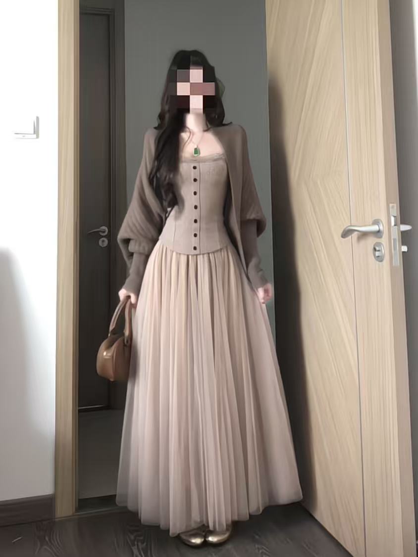 Champagne Cream Korean Elegant - Elastic Lace Trim review and price