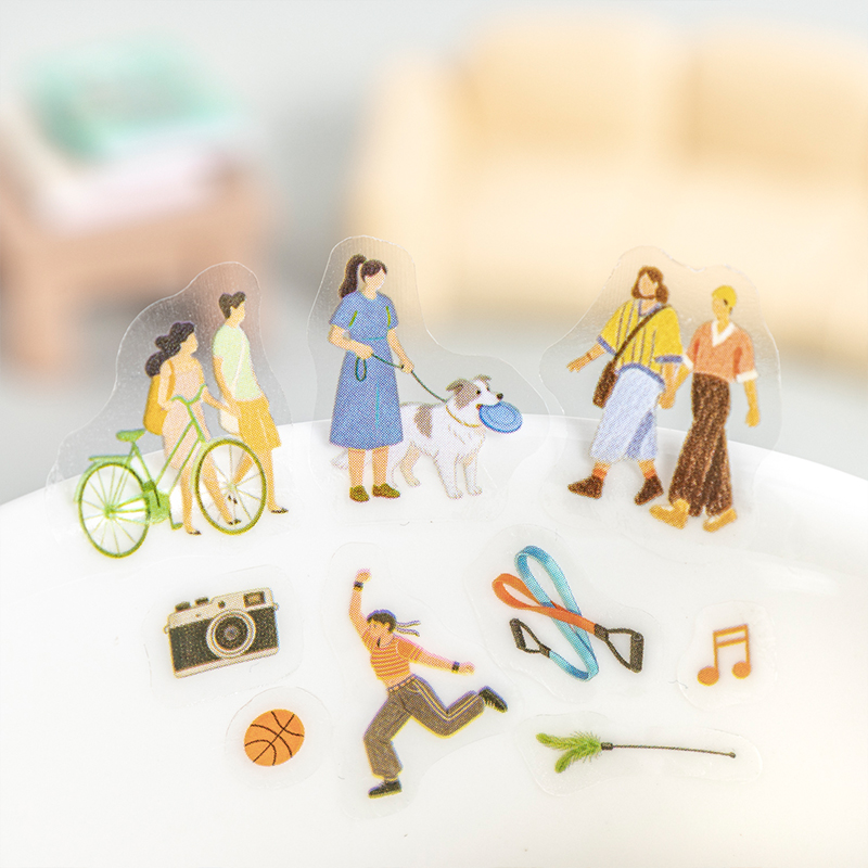 JIANQI 45mm*2m PET Mini charac - Embellishments For Scrapbooking review and price