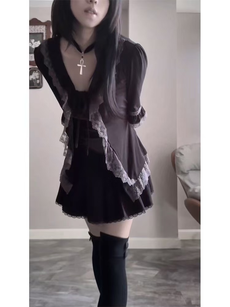 Japanese Vintage Sweet Lolita  - Elastic Lace Trim review and price