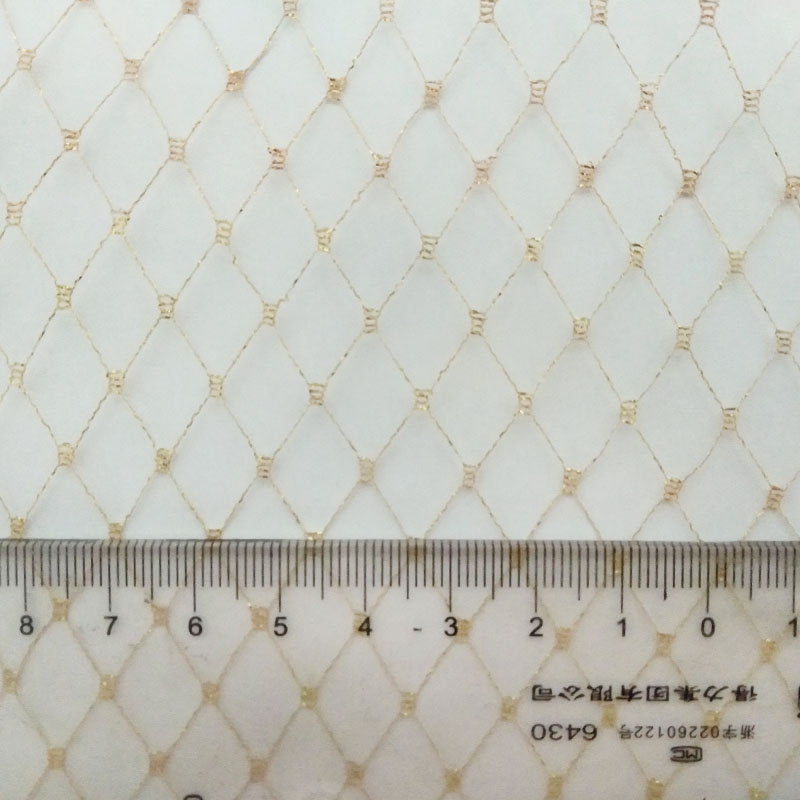 Diamond Lattice Black Net Fabr - Crystal Mesh Fabric review and price