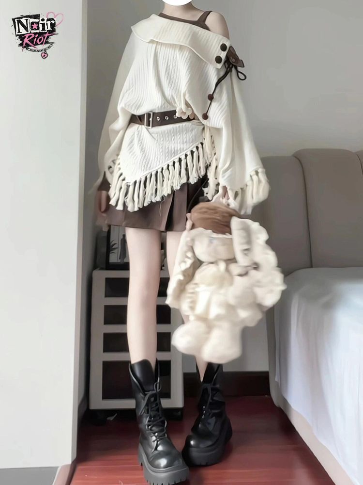 Japanese Vintage Mori Kei 2pcs - Tassel Fringe Trim review and price