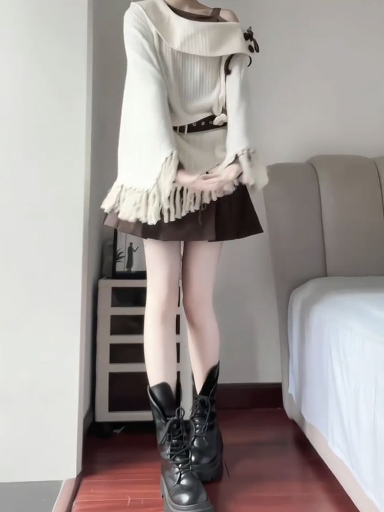 Japanese Vintage Mori Kei 2pcs - Tassel Fringe Trim review and price