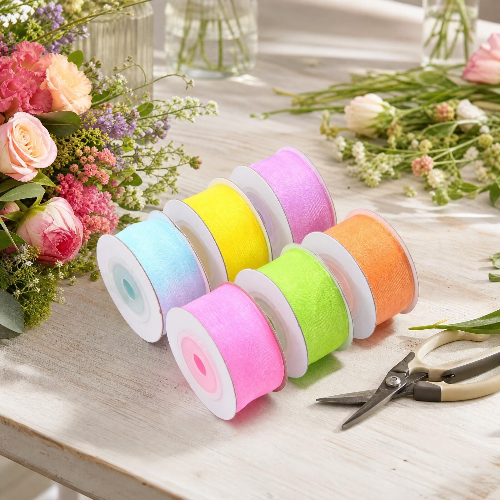 Translucent Nylon Craft Ribbon - Organza Ribbon Spool review and price