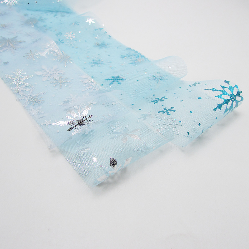 6cm*25yds Organza snow flower  - Organza Ribbon Spool review and price