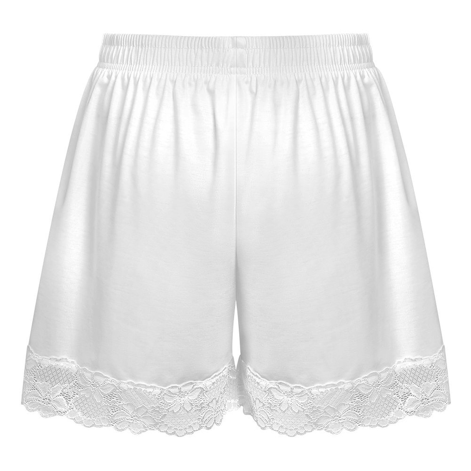Women's lace trimmed sleep pan - Elastic Lace Trim review and price