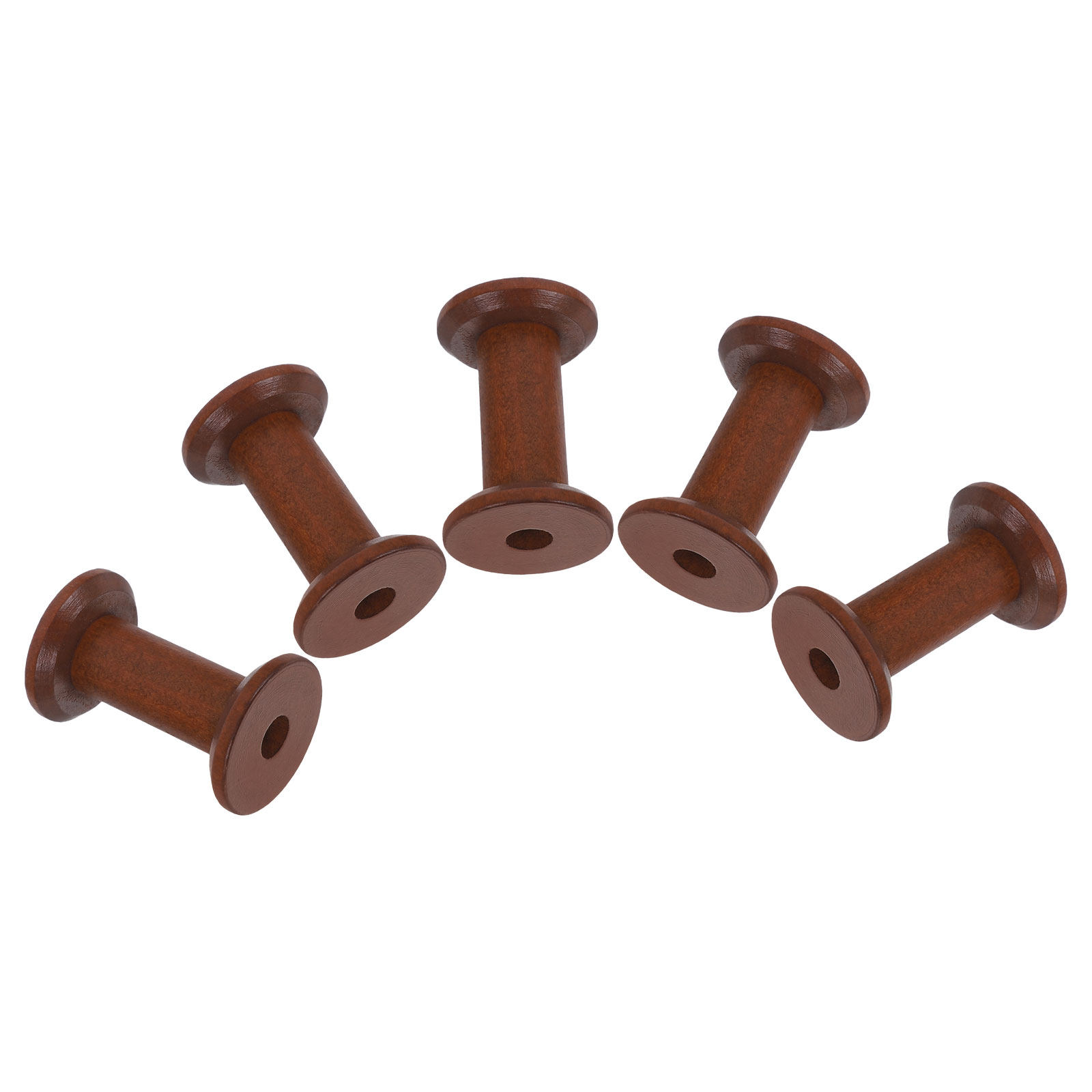 5Pcs Wooden Spools for Thread  - Embroidery Craft review and price