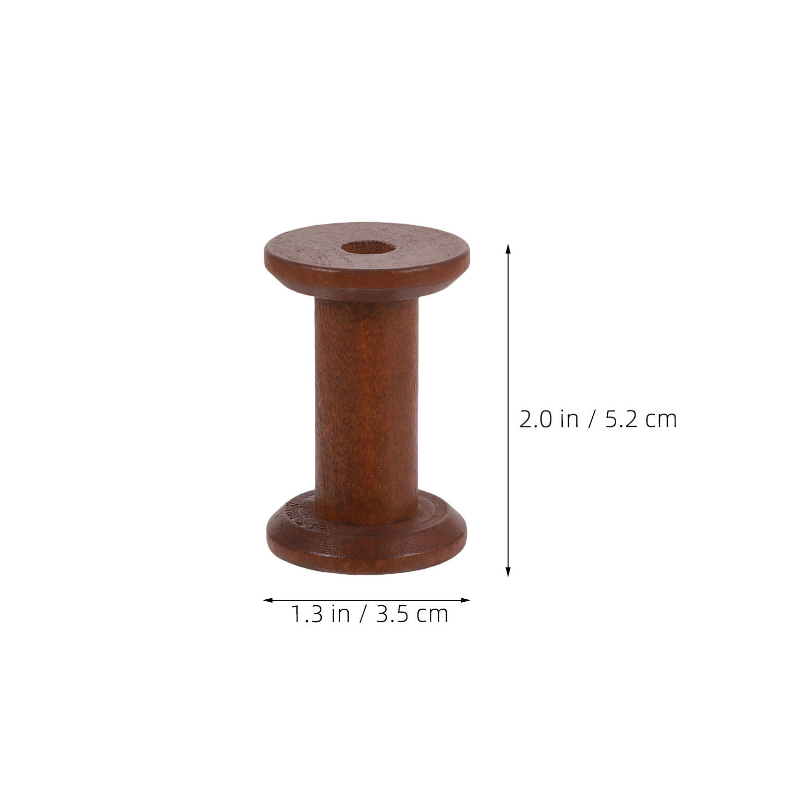 5Pcs Wooden Spools for Thread  - Embroidery Craft review and price